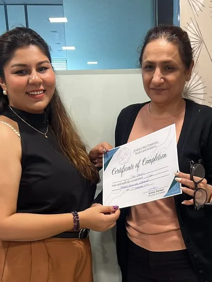 Congratulations to Tina on successfully completing the workshop. Continuous learning is key in this industry, and I'm glad she chose my academy to upskill.