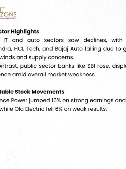 Our weekly bulletin summarizes a challenging week for Indian markets, influenced by global trade tensions and weak GDP data. We highlight resilient sectors like PSU banks and notable stock movements.