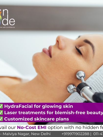 We offer a range of advanced treatments to unlock your skin's potential, with HydraFacial being one of our most popular services for an instant glow.