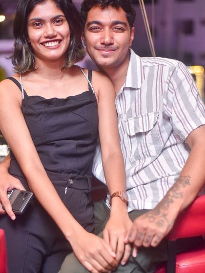 More happy guests at Drava. The rooftop setting and great music make for a perfect weekend night.