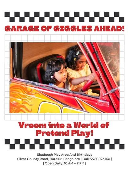 Garage of Giggles Ahead! Our life-sized play cars are imagination machines, fueling creativity, storytelling, and hours of screen-free fun. No driver's license needed!