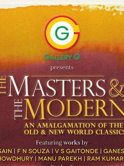 The title graphic for 'The Masters & The Modern,' an amalgamation of old and new world classics, now extended for another month.