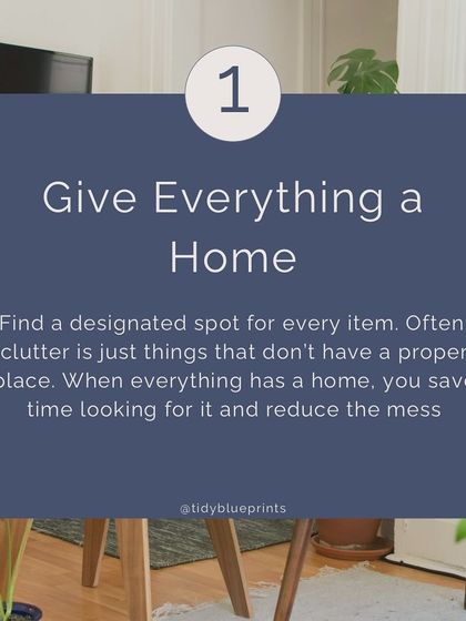 Give everything a home. This simple rule is the foundation of a clutter-free space. When every item has a designated spot, you save time and reduce mess.