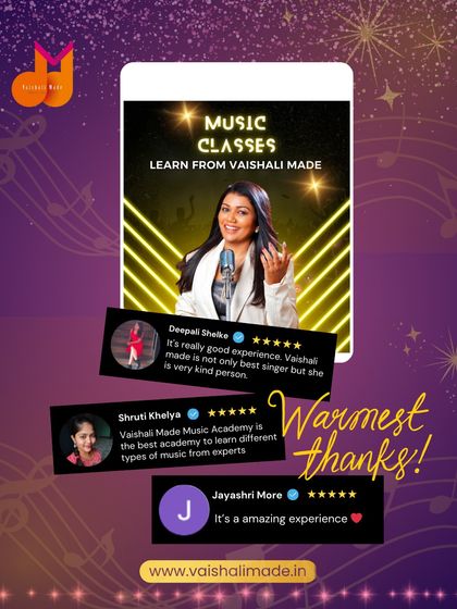 I am so grateful for the warm words from my students. This collage of reviews shows their amazing experiences at the academy, highlighting the quality of teaching and the kind, expert guidance they receive.