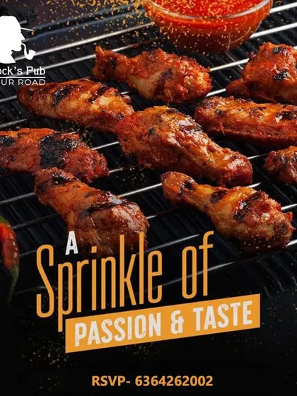 You'll need fuel for all that cheering. My kitchen serves up classic pub grub like these spicy, perfectly grilled chicken wings. They are a crowd favorite and the perfect snack to share during the game.