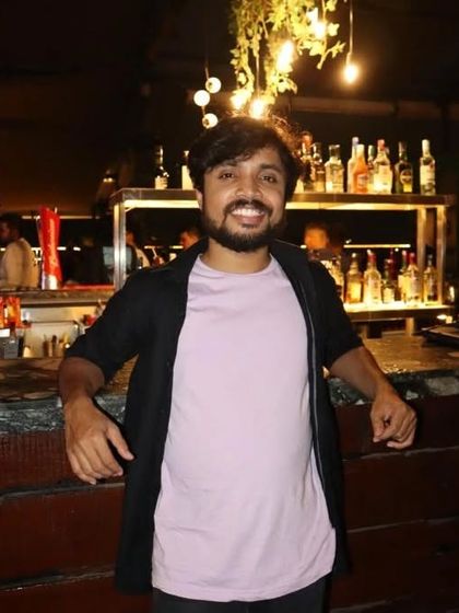 Another shot from a social gathering. My life outside the studio is just as full of fun and friends.