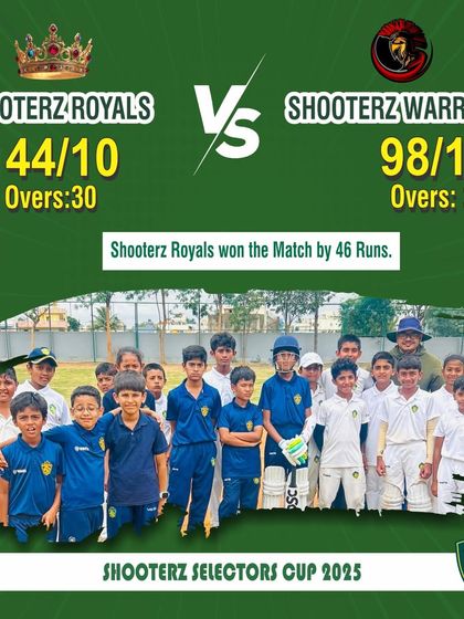 Shooterz Selector's Cup: Cricket photo 4