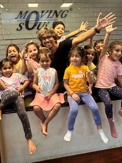 Our youngest dancers, full of smiles and ready to move. Our studio is a happy place for kids to explore their creativity.