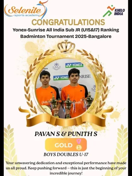 Selenite Sports - High Performance Badminton Training Our Champions' Podium Finishes photo 57