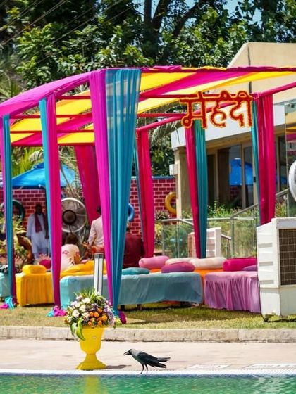 Vibrant Haldi & Mehendi Functions photo 31