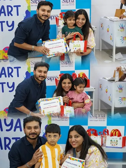 Every child is an artist! We celebrate their unique creations and award them with certificates to acknowledge their wonderful participation and effort during our PlayArt parties.