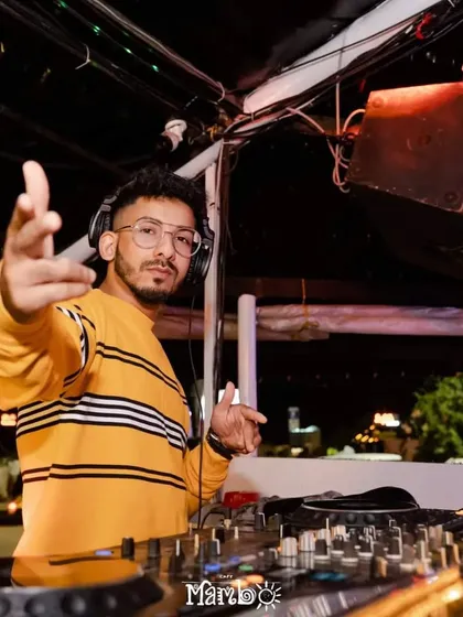 Another angle from a night at Cafe Mambo. The intimate setting allows for a strong connection with the people on the dance floor.