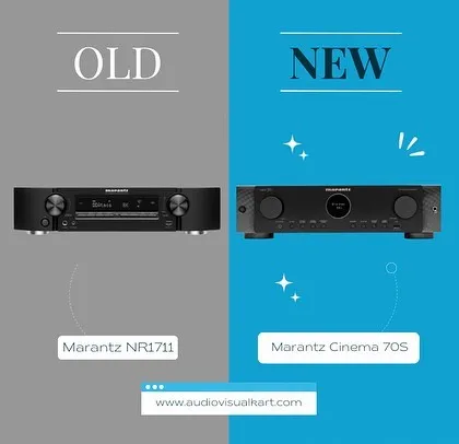 For those who need a slim yet powerful receiver, the Marantz NR1711 has been a popular choice. Its successor, the Cinema 70s, continues this tradition with a compact design but adds the latest processing and connectivity for modern home cinemas.