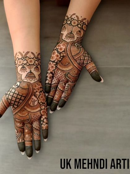 Umesh Kumar - Festival & Occasion Mehandi Intricate Rajasthani & Full Hand Designs photo 46