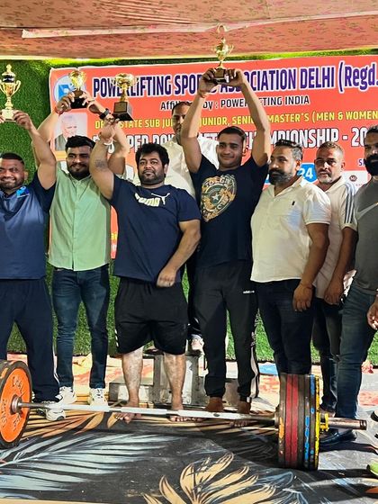 The team celebrating our wins at the Delhi state championship. Your team is your strength.