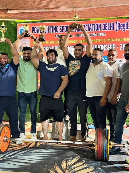 The team celebrating our wins at the Delhi state championship. Your team is your strength.