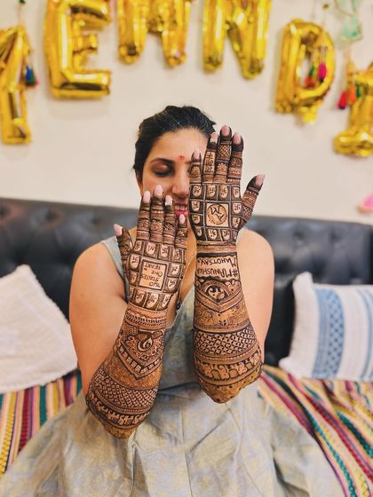 Our Brides' Stories in Henna photo 23
