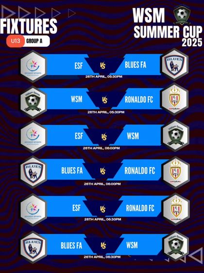 Upcoming Tournaments & Fixtures photo 6