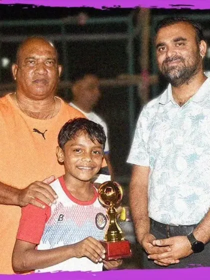 Adhyay Adhate was the Top Scorer for the Under-11s at the GenNext Football Tournament.