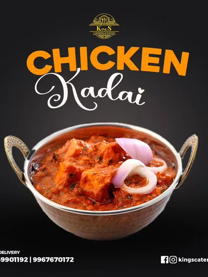 My Chicken Kadai is a tantalizing blend of spices and succulent chicken that takes your taste buds on a flavourful journey.