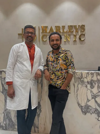 It is a pleasure to be the trusted choice for talented artists like actor Inaamulhaq. I provide all his hair and skin treatments, ensuring he looks his best for the screen.