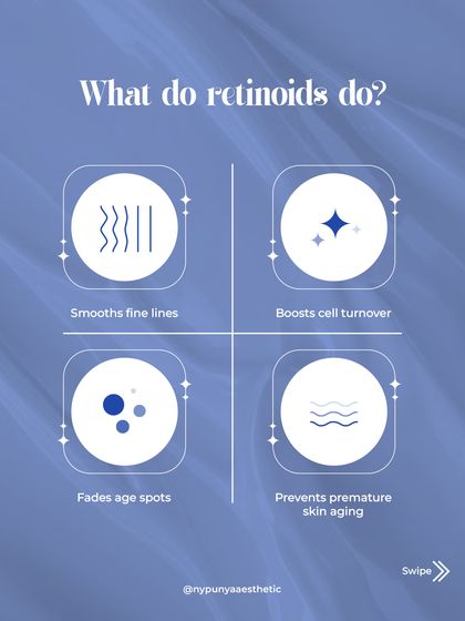 Retinoids work by smoothing fine lines, fading age spots, boosting cell turnover, and preventing premature aging. They are a powerful tool in a preventative skincare regimen.