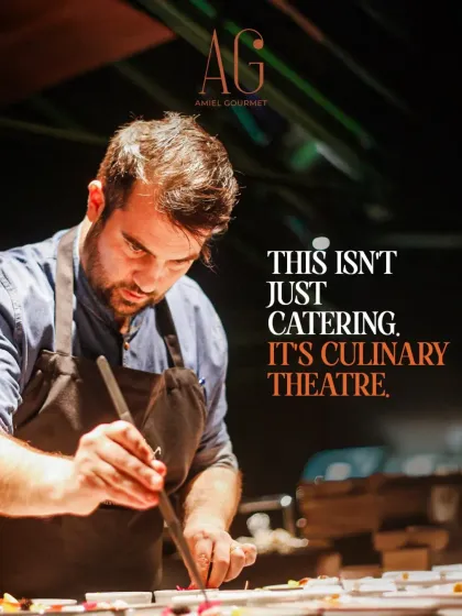 This isn't just catering; it's culinary theatre. We focus on every detail, crafting each plate with French mastery and serving it with elegance, because we believe in creating an unforgettable experience for those who host to impress.