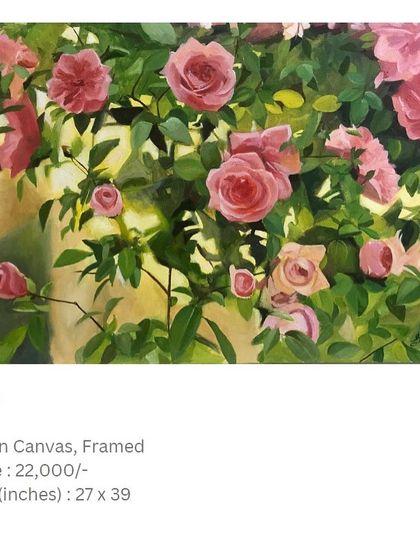 Shagufta - Commissioned Canvas Artwork Behind the Canvas: My Process & Story photo 6