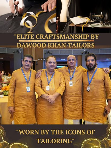 Elite craftsmanship, worn by the icons of tailoring themselves. My team and I proudly wear our own creations at the international congress in Kuala Lumpur.