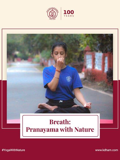 Practicing Pranayama outdoors allows you to reconnect with the power of your breath while surrounded by the freshness of nature. Each inhale and exhale becomes a grounding experience.