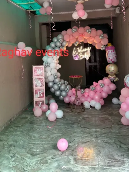 Raghav Events - Baby Celebration Decoration Welcome Home for Baby Girls photo 5