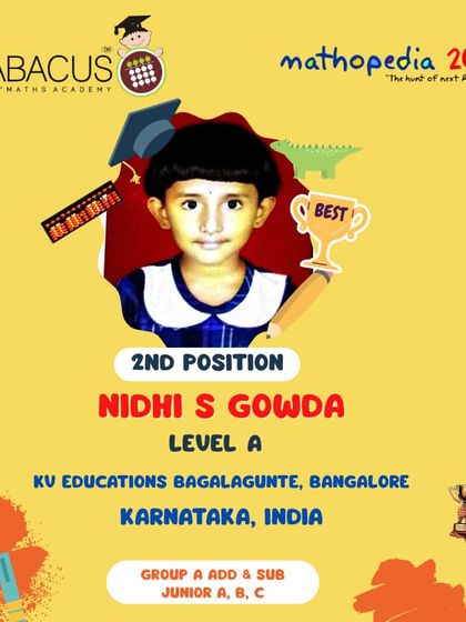 Abacus D Maths Academy - Educational Franchise & Teacher Training Mathopedia: Our Annual Competitions photo 55