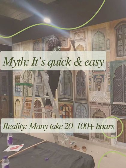 Shagufta - Art Consultation The Art of the Mural: My Process & Philosophy photo 9