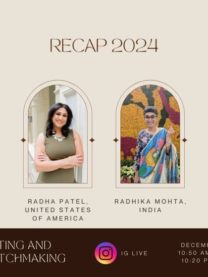 Radhika Mohta - Matchmaking & Dating Coaching Expert Talks, Podcasts & Workshops photo 5