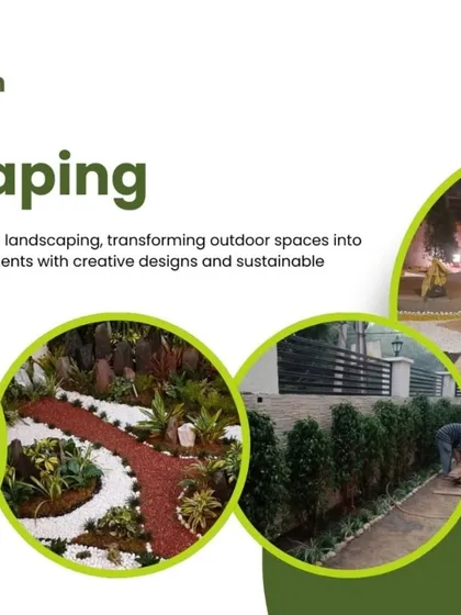 An overview of my comprehensive landscaping services. I transform outdoor spaces with creative designs, sustainable planting, and expert hardscaping to create beautiful and functional environments.