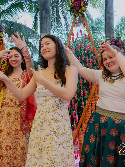 Friends from all over the world joining in the celebration. I take special care to make sure all guests, regardless of their background, feel included and have a great time.