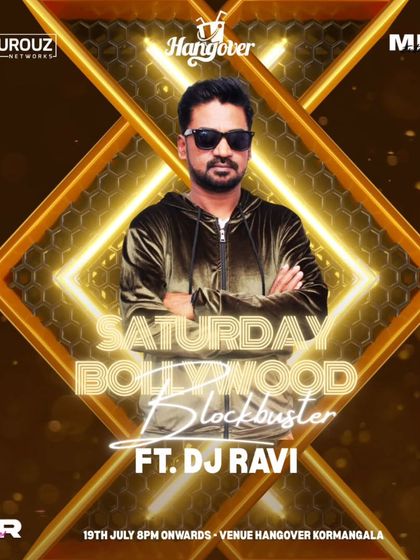 A variation of the 'Saturday Bollywood Blockbuster' poster.