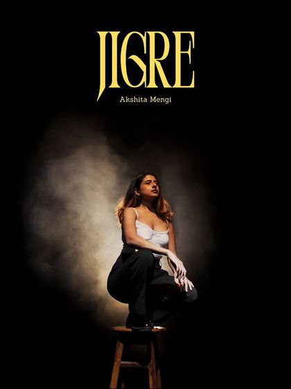 The official cover art for "Jigre". This image captures the power and intensity of the song.