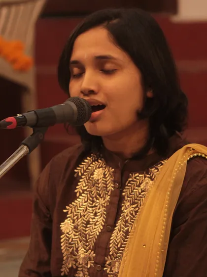 A young performer singing with a maturity beyond her years. We focus on nurturing the natural talent of each student.