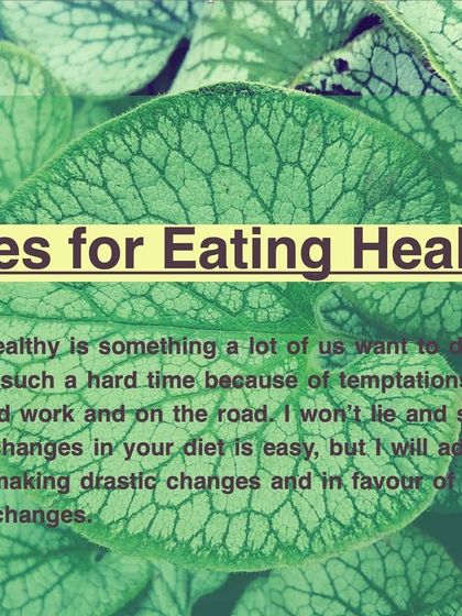 The rules for healthy eating don't have to be complicated. I always advise against drastic diets. Instead, we should focus on making gradual, positive changes that feel good and become a natural part of our lives.