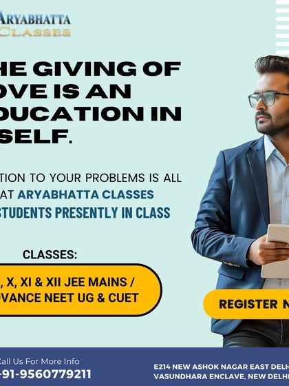 The solution to your academic problems is here. We provide coaching for classes IX-XII, JEE Mains/Advance, NEET UG, and CUET.