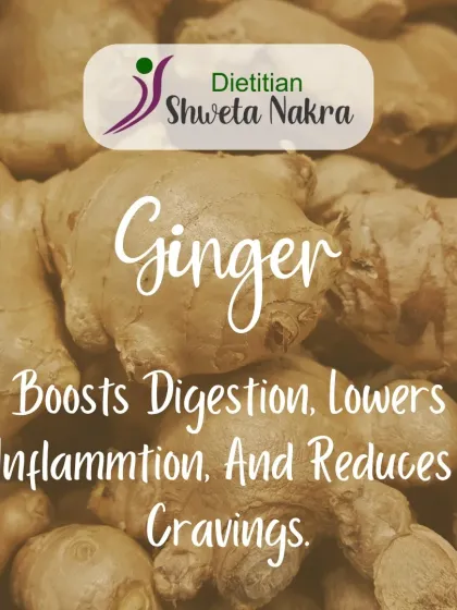 Ginger is a powerful fat-burning food. It boosts digestion, lowers inflammation, and helps reduce cravings, making it a great addition to your diet.