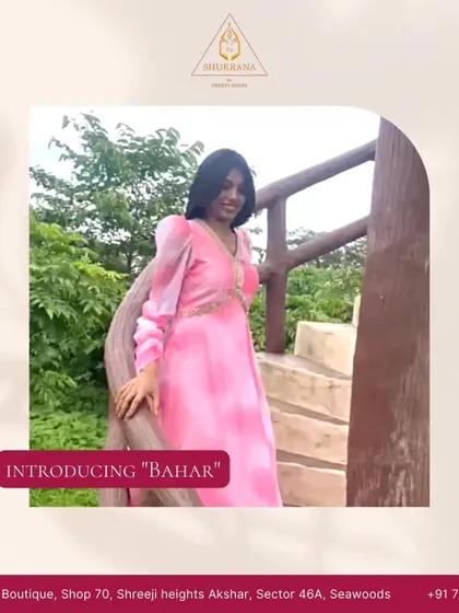 Introducing my "Bahar" collection, which features fresh, spring-inspired designs perfect for any garden party or festive celebration.