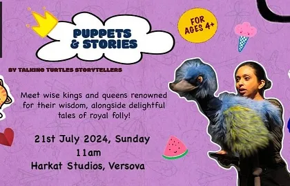 A poster for my show at Harkat Studios, a wonderful alternative art space in Mumbai. These intimate venues are perfect for creating a strong connection with the audience.