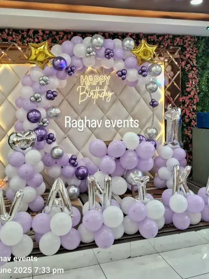 Raghav Events - Birthday, Anniversary & Proposal Decoration Elegant Backdrops & Setups photo 24