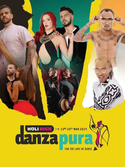 A collage showcasing some of the incredible international artists featured at Danzapura Season 7. We bring top talent from around the world to India for you to learn from and dance with.
