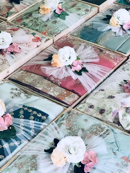 The Gift Cottage - Wedding Gifting & Favors Luxury Trousseau Packing photo 36