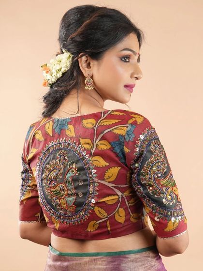 Pen Kalamkari: A Wearable Canvas photo 5