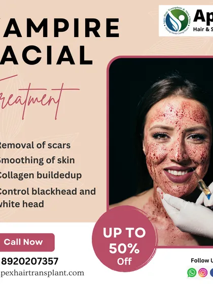Discover the regenerative power of our Vampire Facial, also known as PRP therapy. This advanced treatment uses your body's own growth factors to stimulate collagen, smooth skin texture, and effectively reduce the appearance of scars. It's a powerful solution for achieving clearer, more youthful skin.