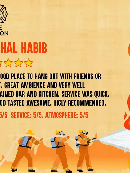 Straight from our diners’ hearts. This review recommends us for hanging out with friends or family, praising our great ambiance and awesome food.